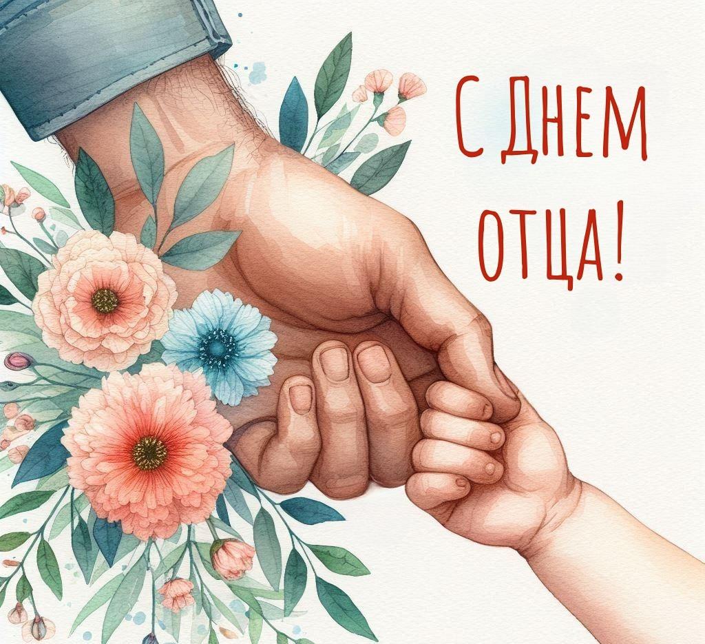 Поздравительные открытки к Дню отца. 