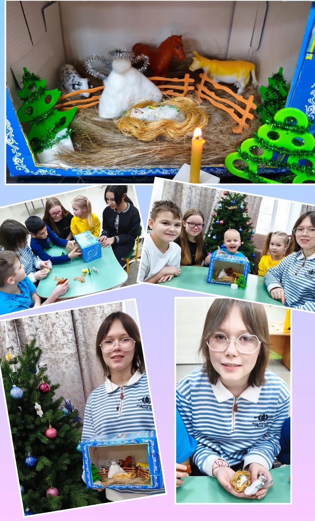 Рождественский вертеп руками "АЛЬТАИРовцев"