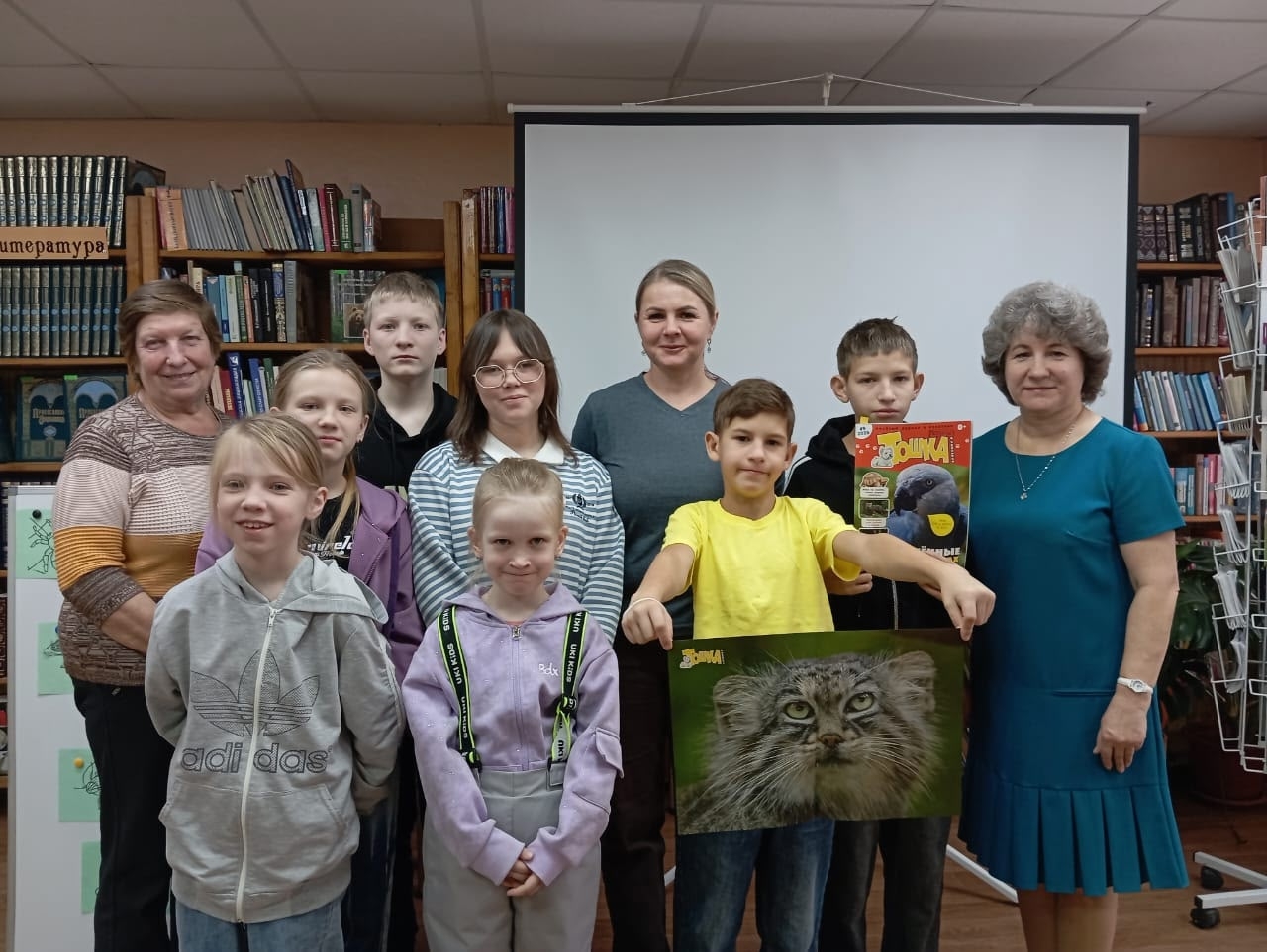  Интерактивная программа в библиотеке «Мой весёлый зоопарк»