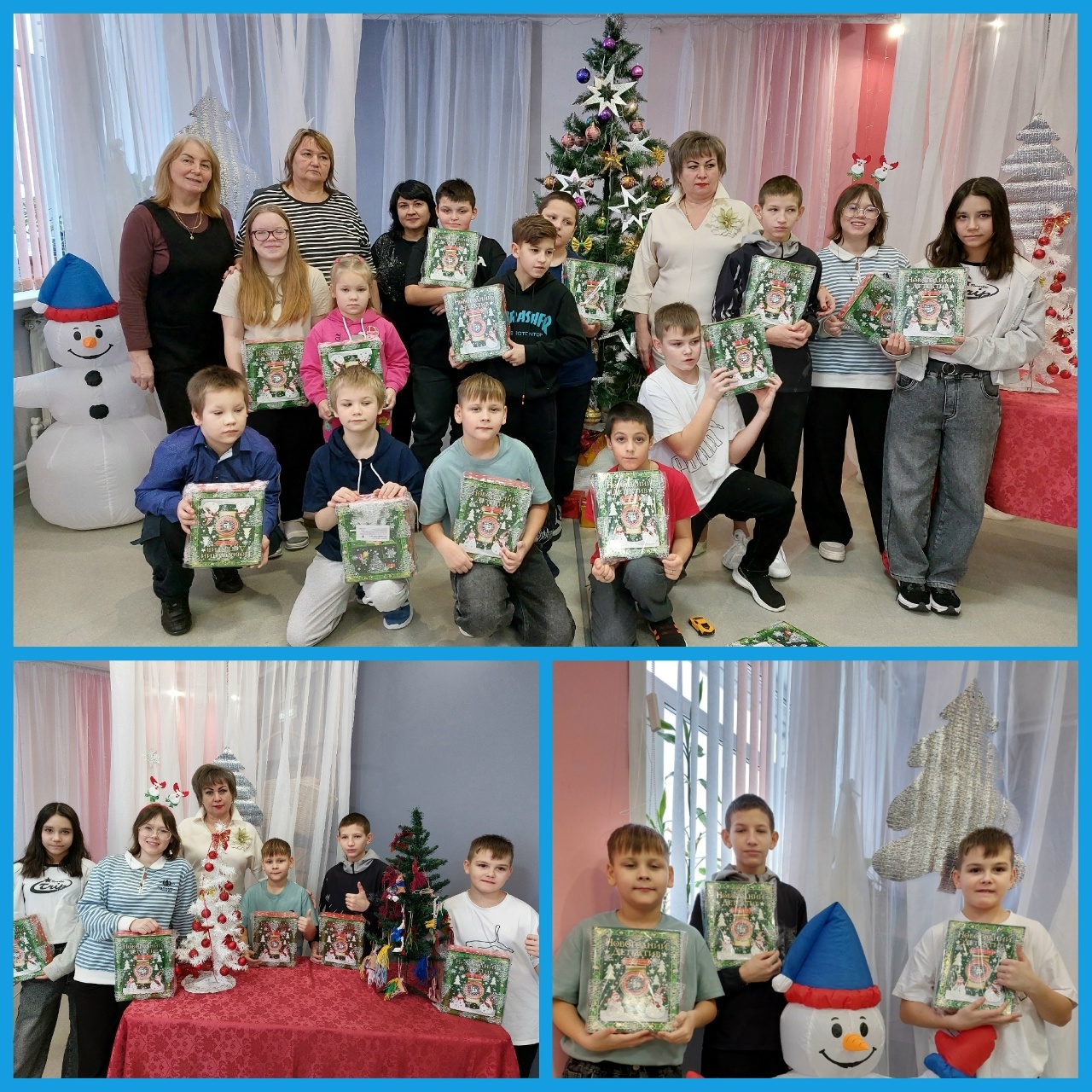 ООО " Шекснинская птицефабрика "приехали к нам с подарками!