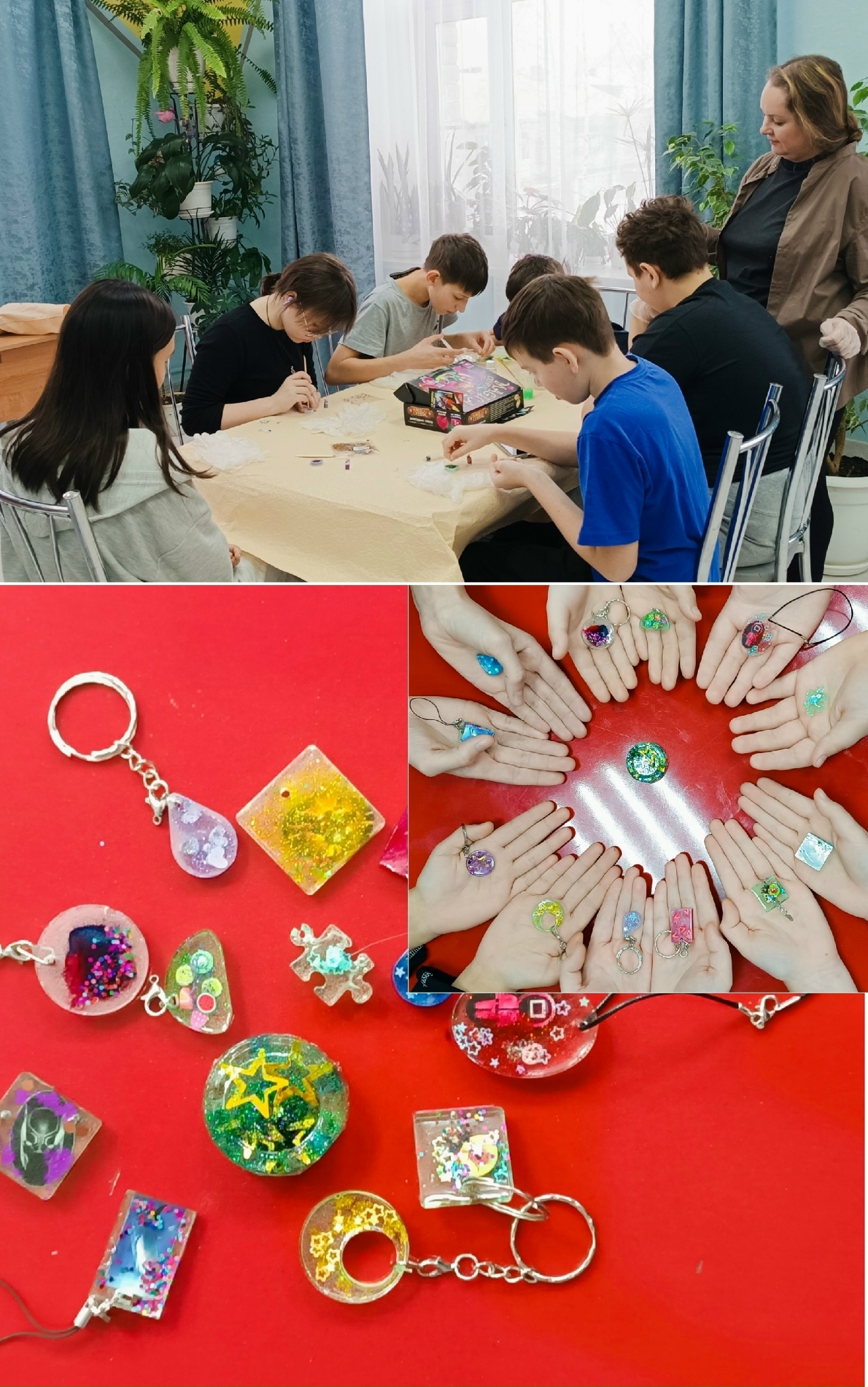 Мастер-класс по изготовлению сувениров из эпоксидной смолы.