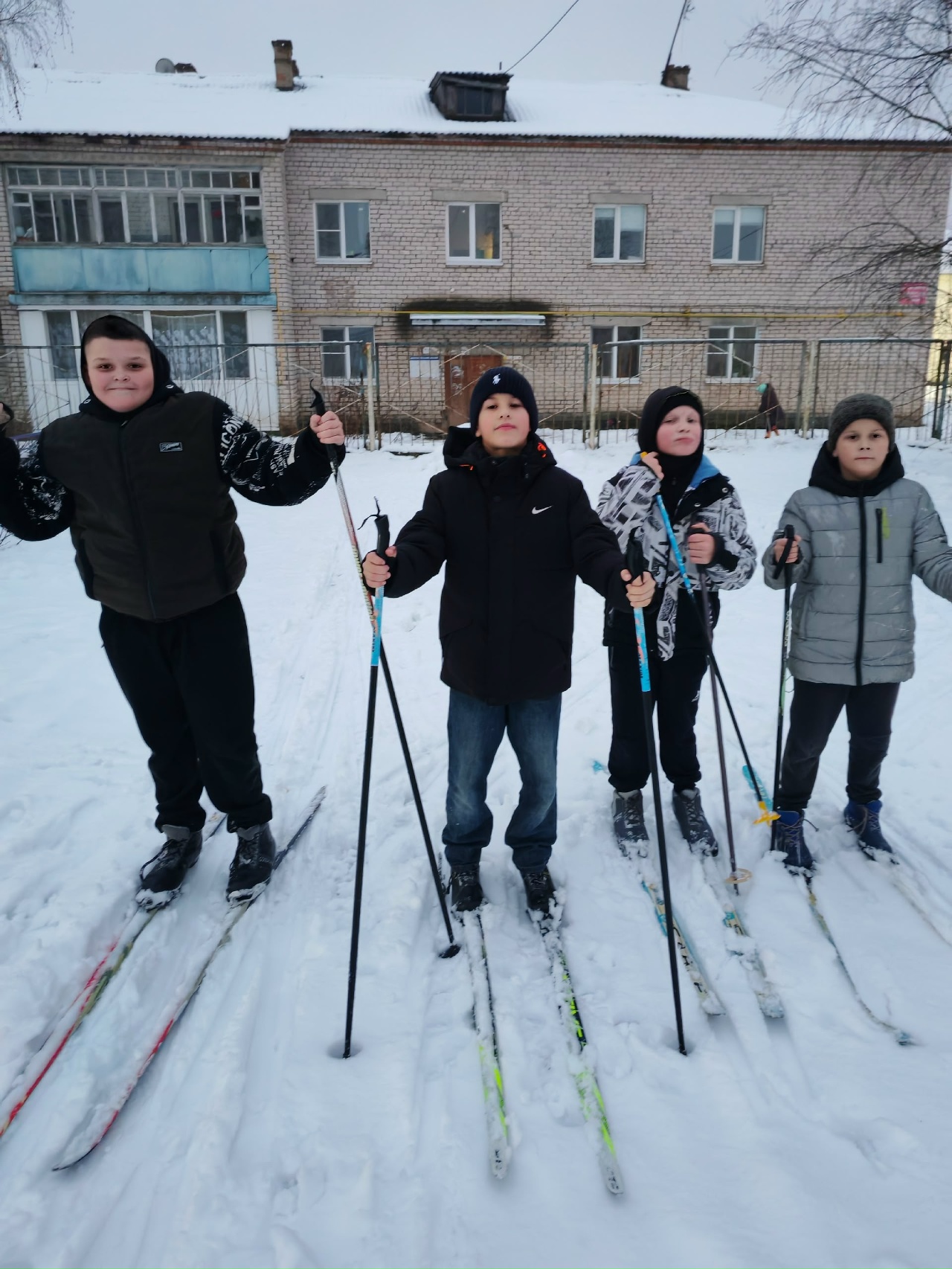 Открыли лыжный сезон!